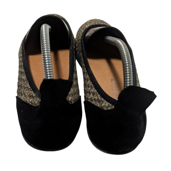 Bernie Mev Womens Bella Ballet Flats Hazel Gold Bronze Woven Size 9 EU 40 - Picture 4 of 8